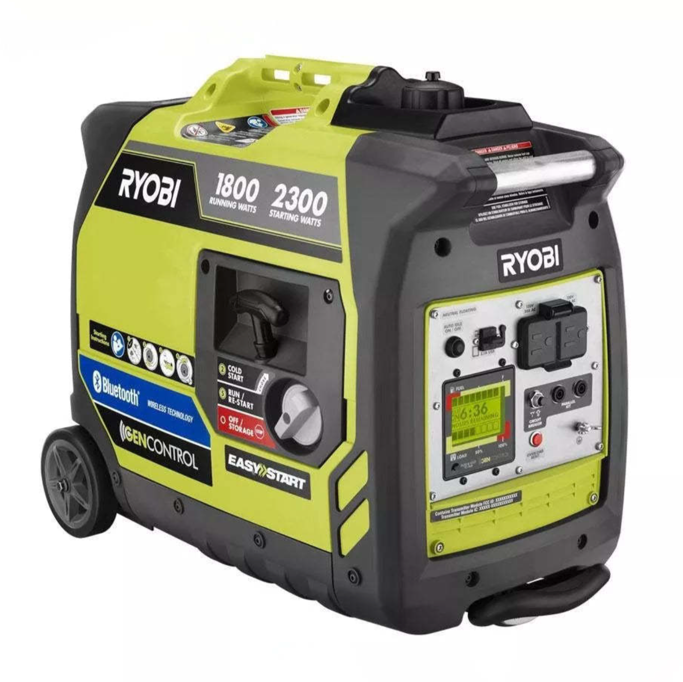 2,300-Watt Super Quiet Gasoline Powered Generator