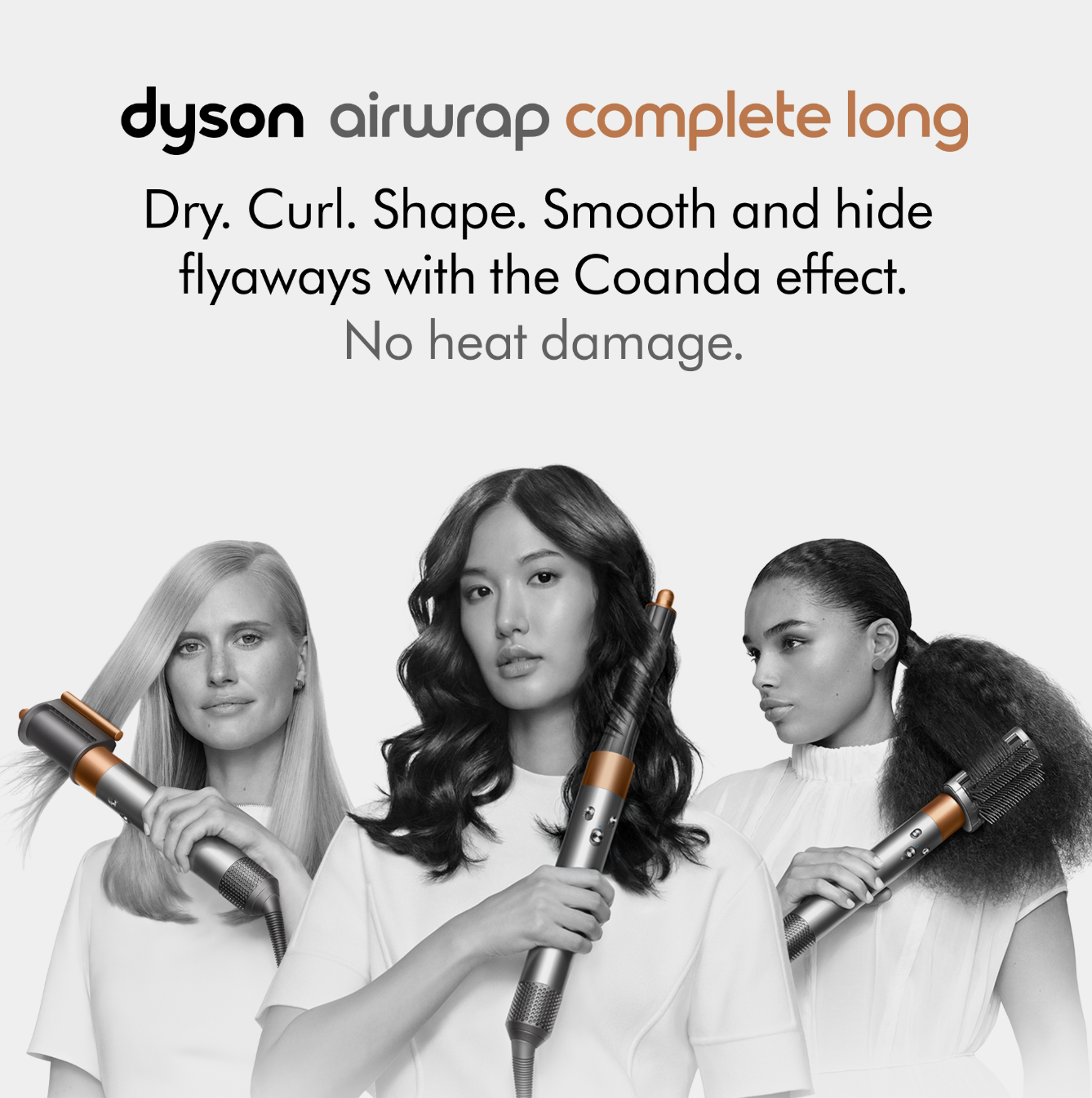 Dyson HS05 Airwrap Styler | Prussian Blue/Copper l Brand New.